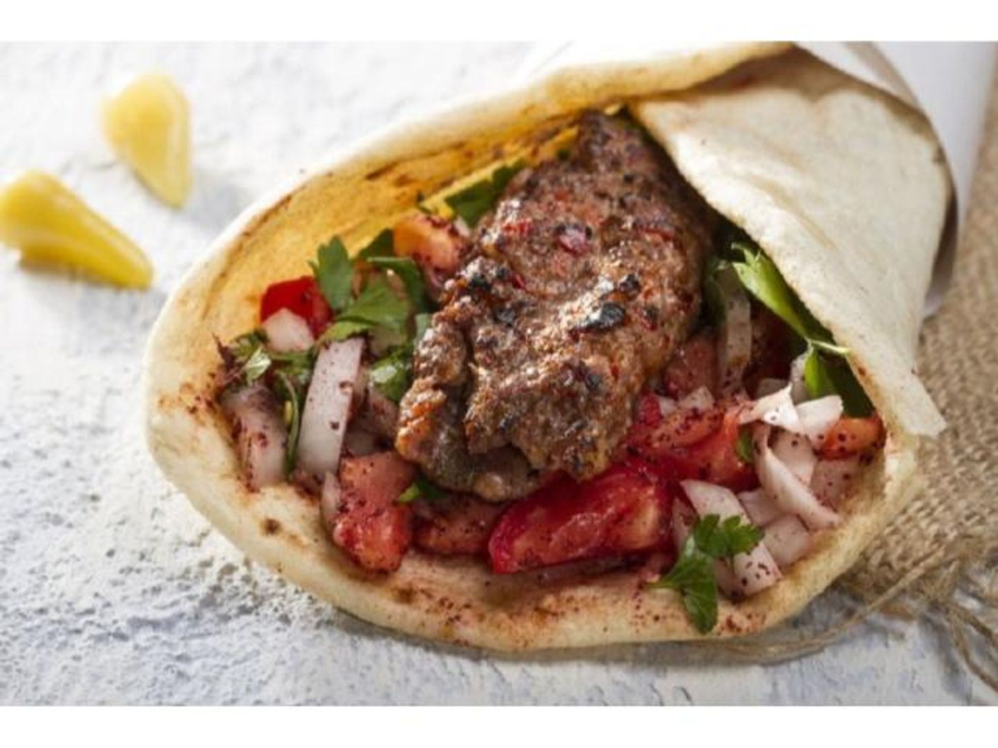 Meat Kebab Sandwich
