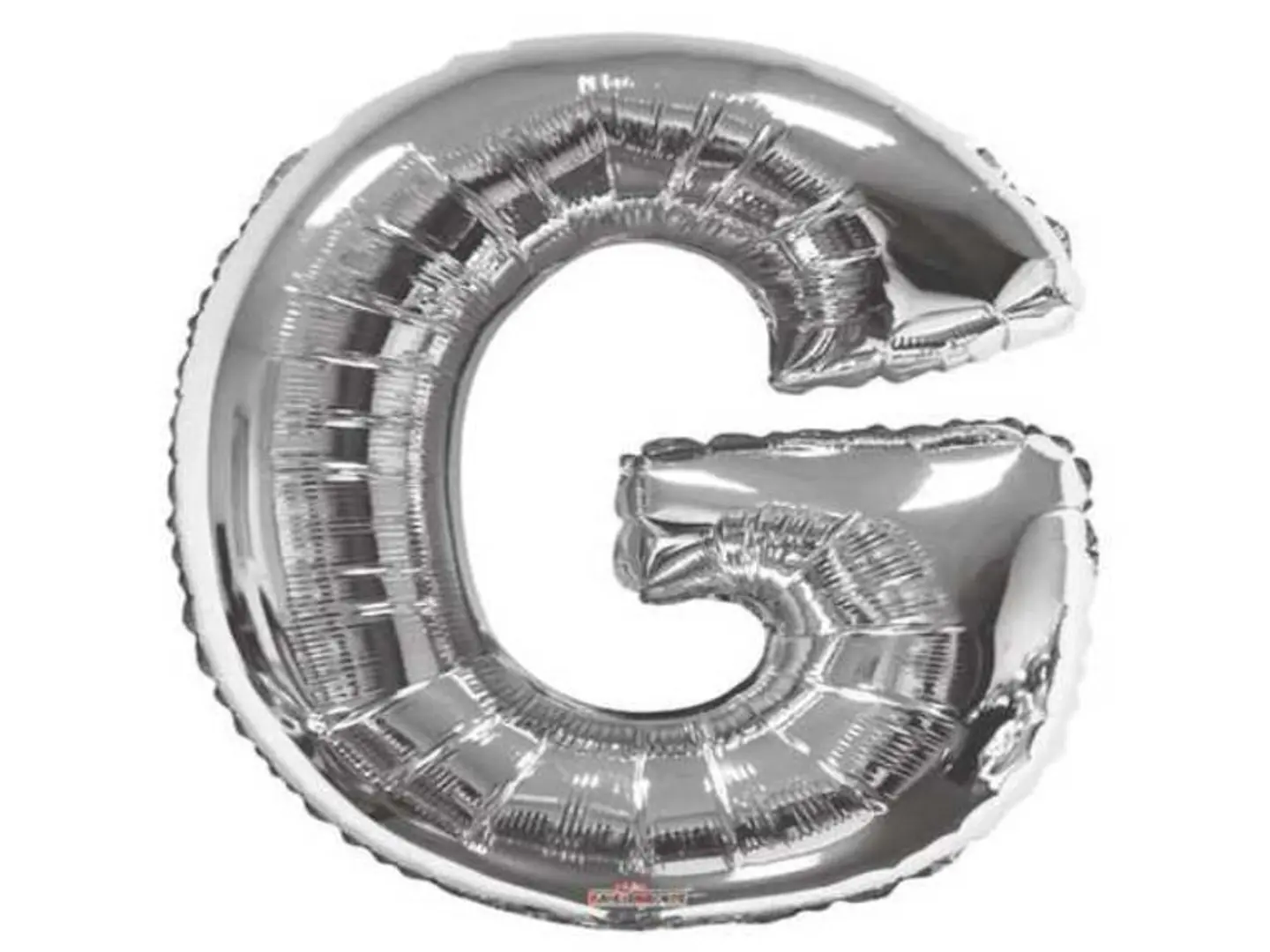 Letter G Helium Tin