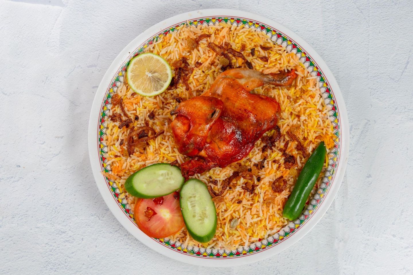 حبة دجاج مندي