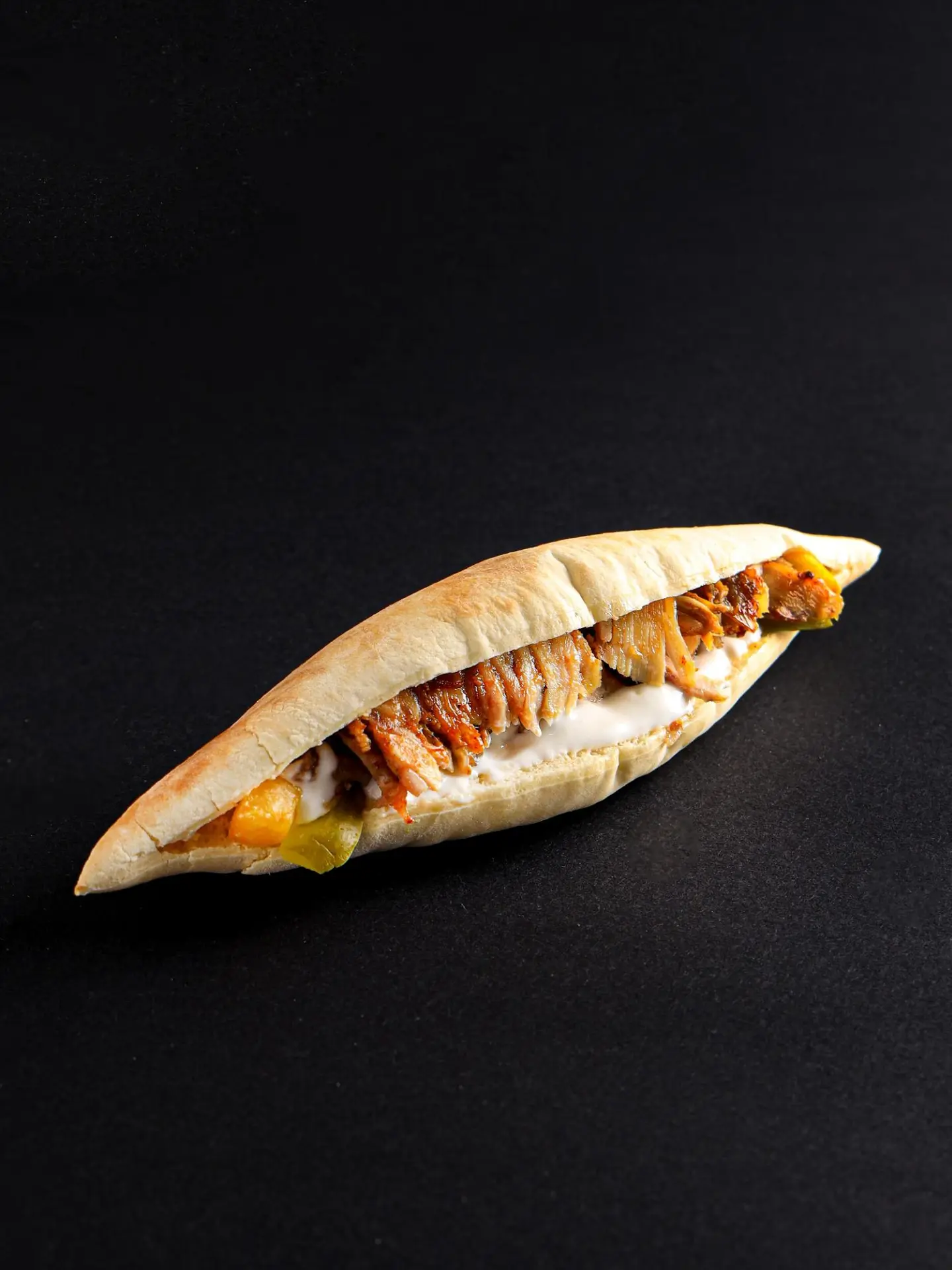خبز عراقي دجاج