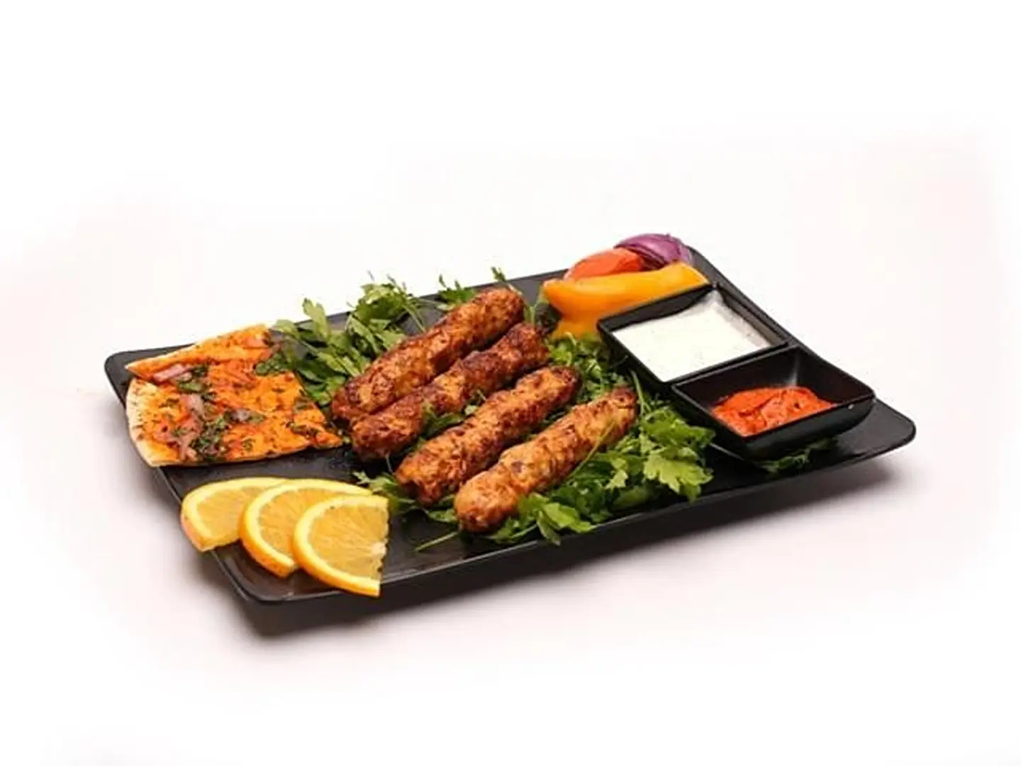 طبق كباب دجاج