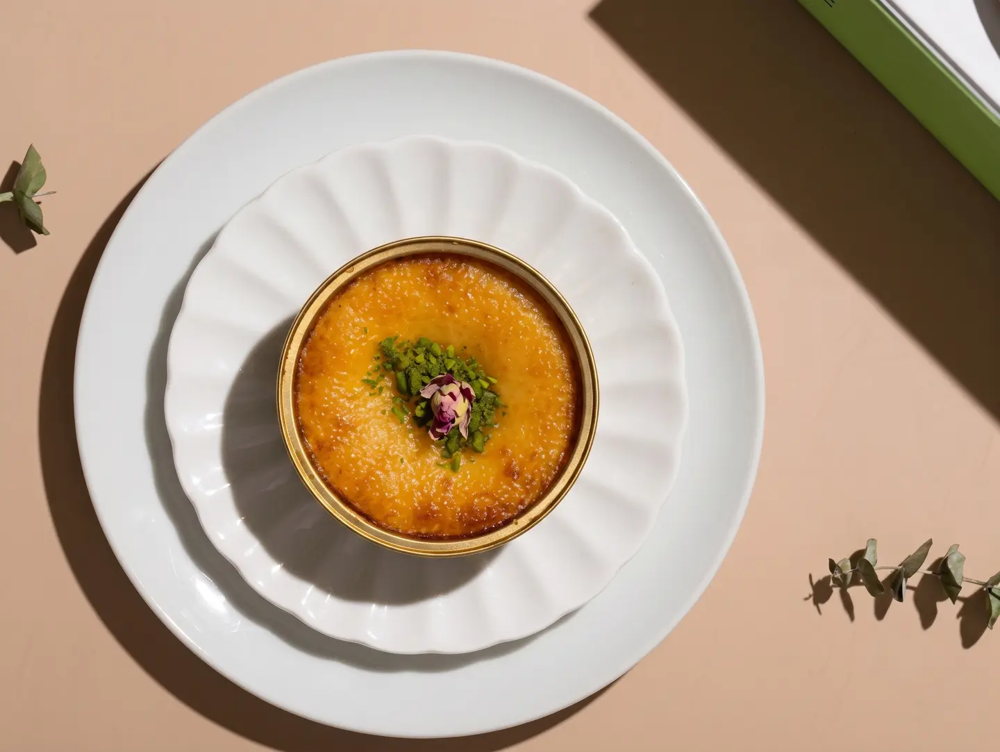 Basbousa Cup With Cream