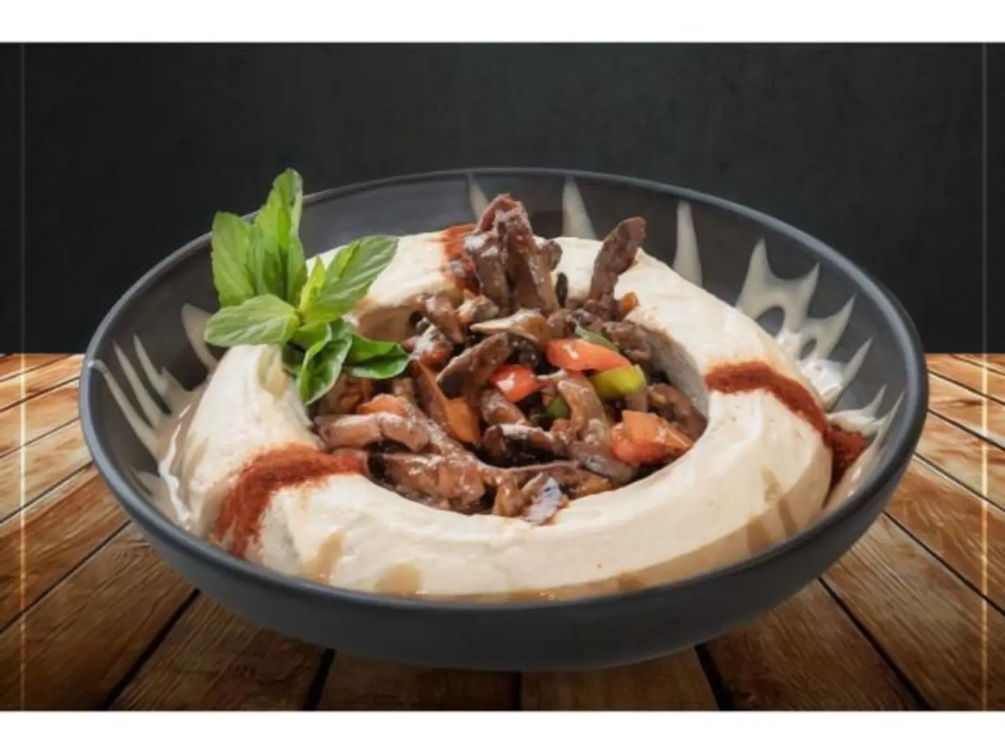 Hummus With Meat