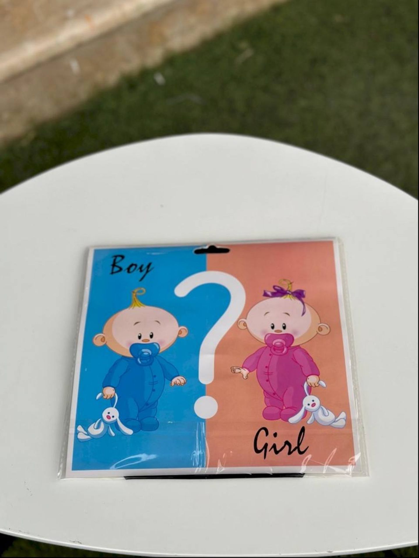 Helium Balloon For Gender Selection