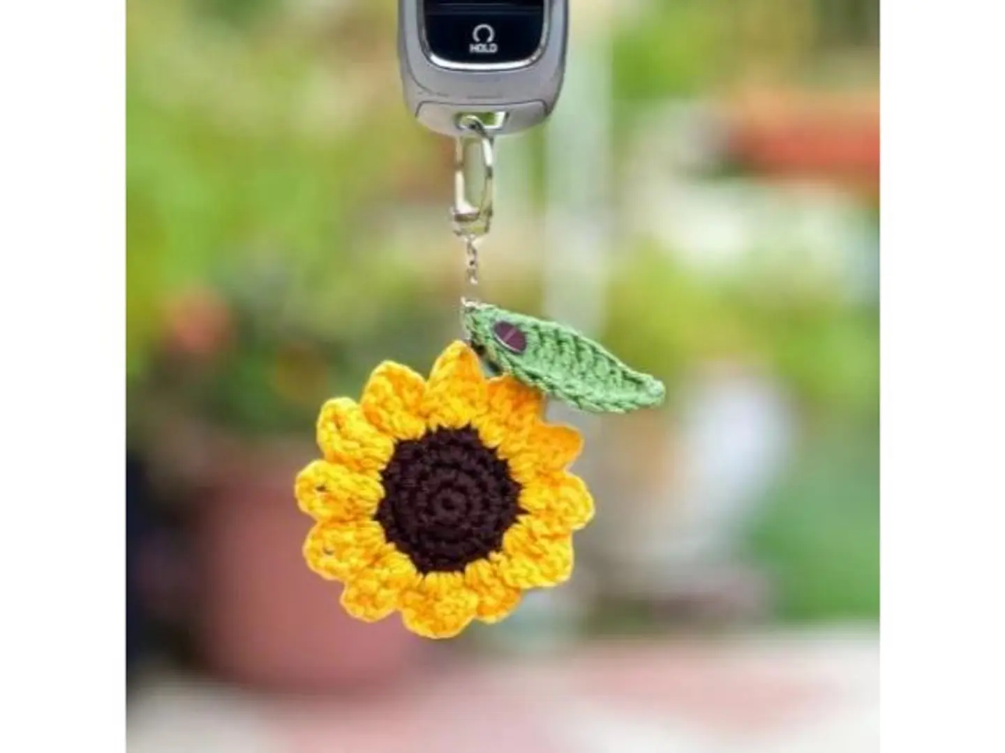 Sunflower Keychain