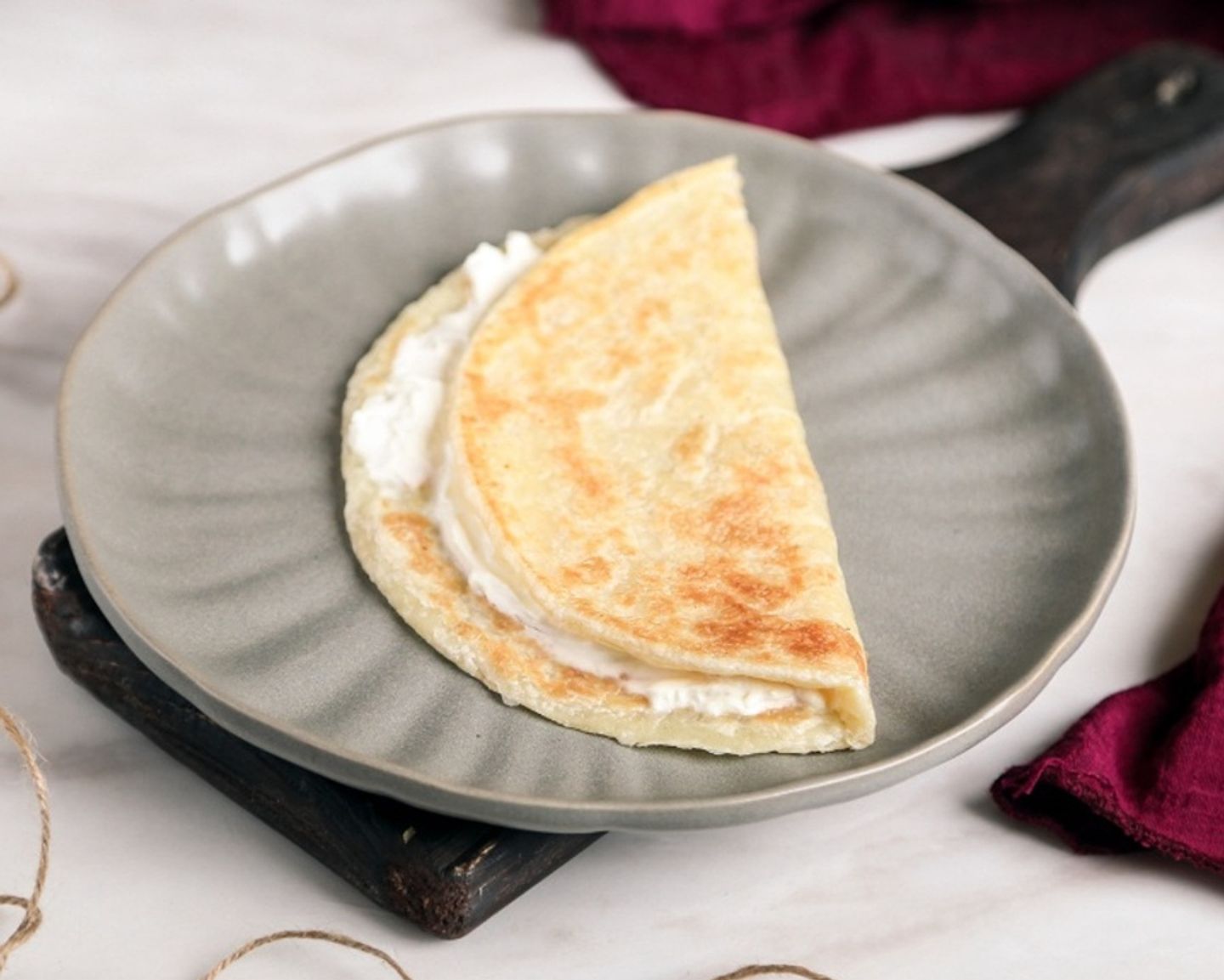 Chapati Labneh