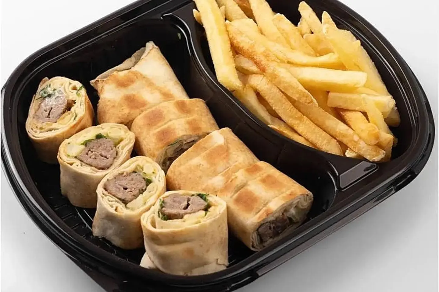 صحن عربي كباب لحم