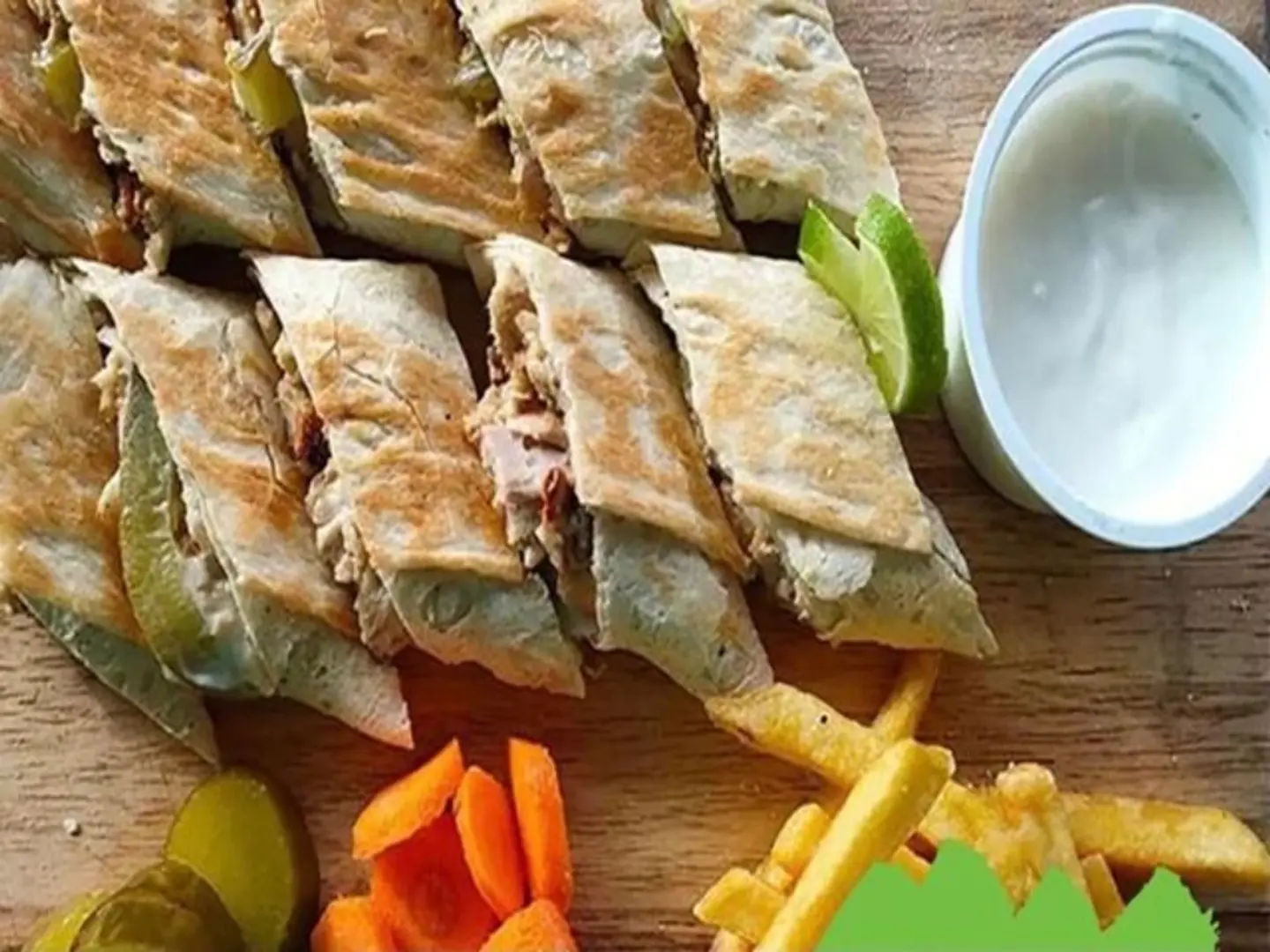 Small Chicken Shawarma Dish