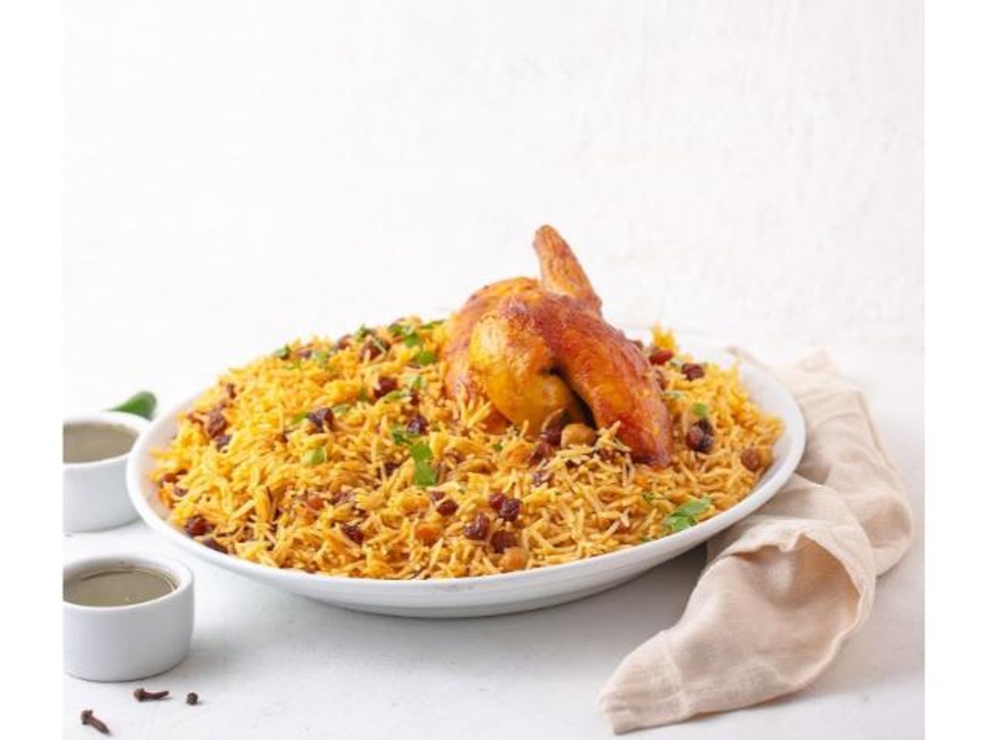 نص دجاج شواية