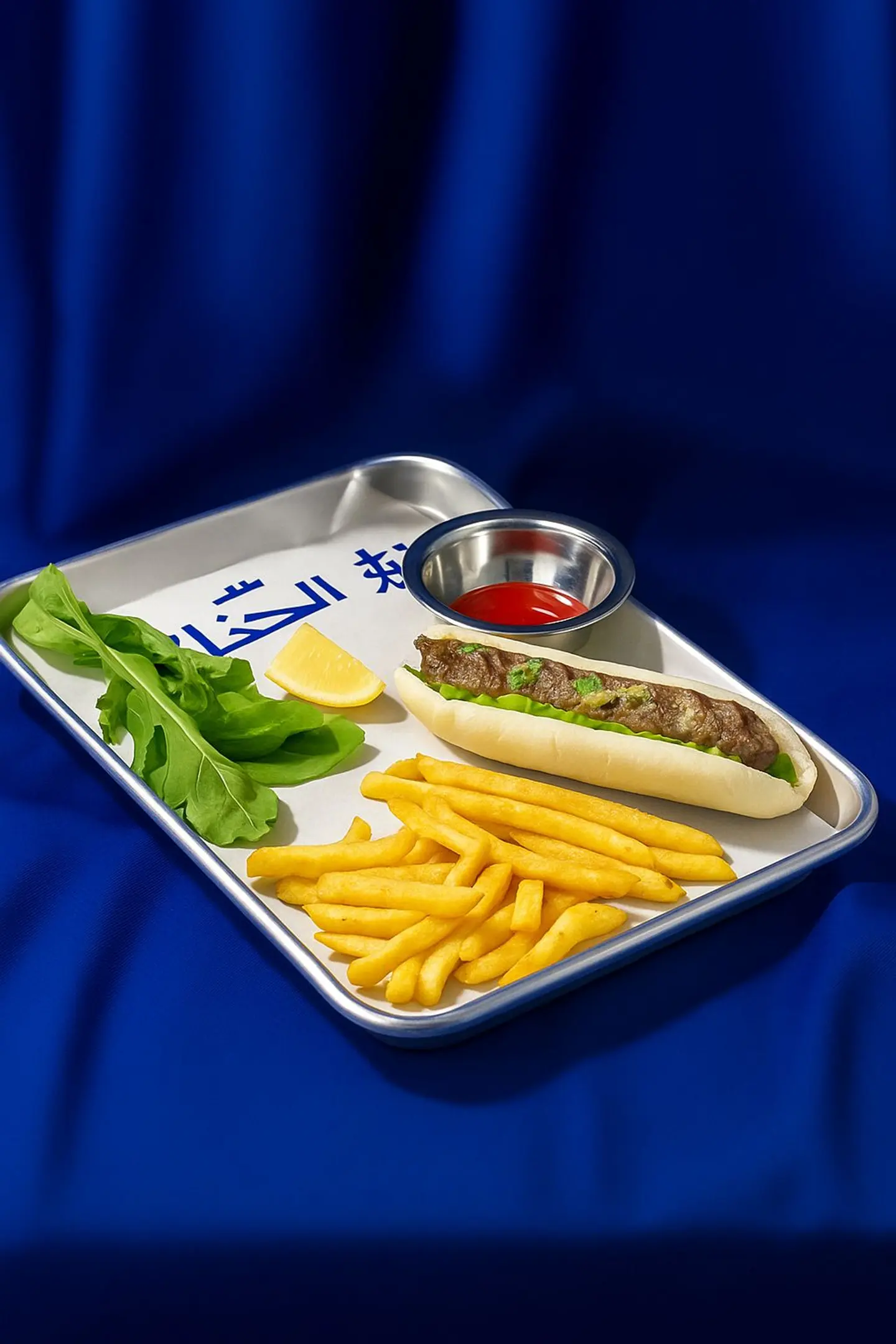 Meat Kebab Sandwich Meal