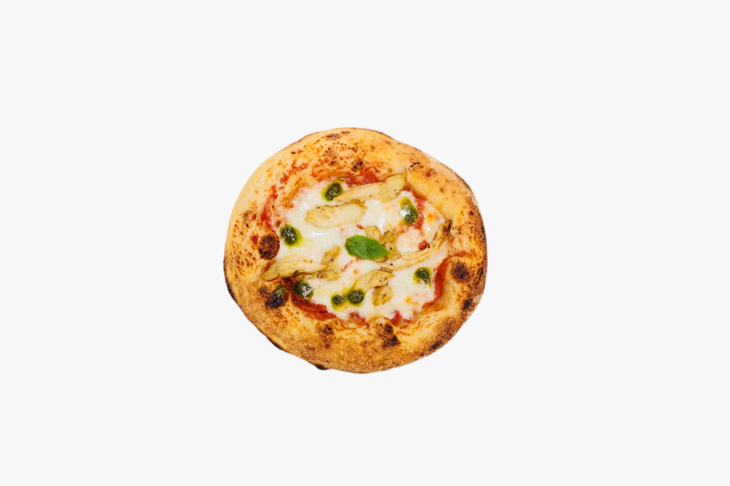 Mini Chicken Pizza