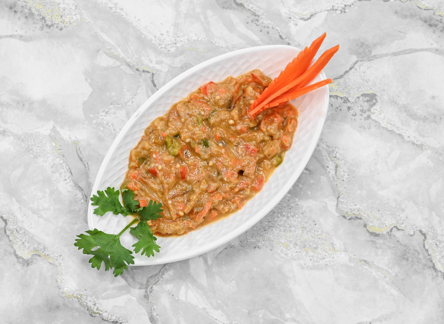 بابا غنوج مُدخن