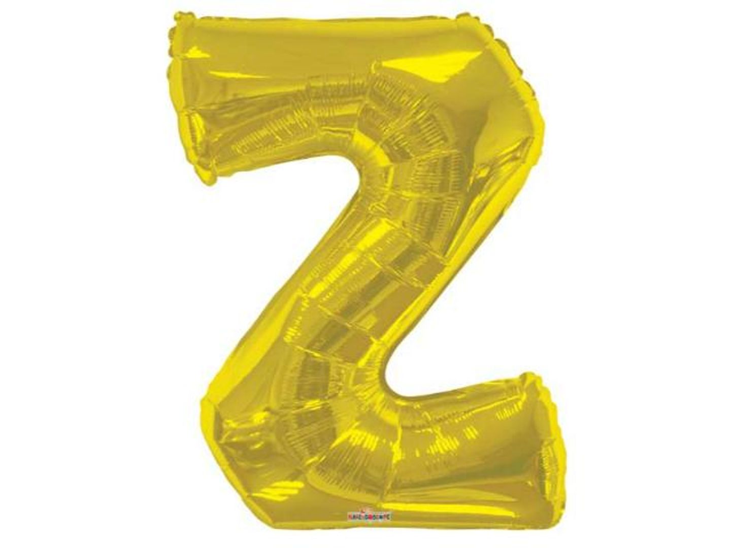 Helium Z Balloon Gold
