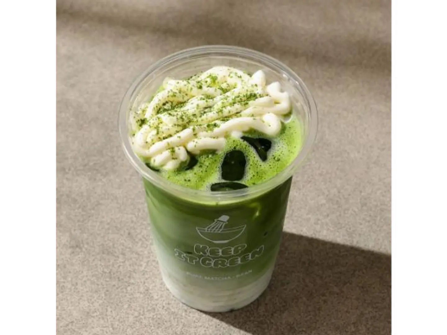 Matcha With Cream