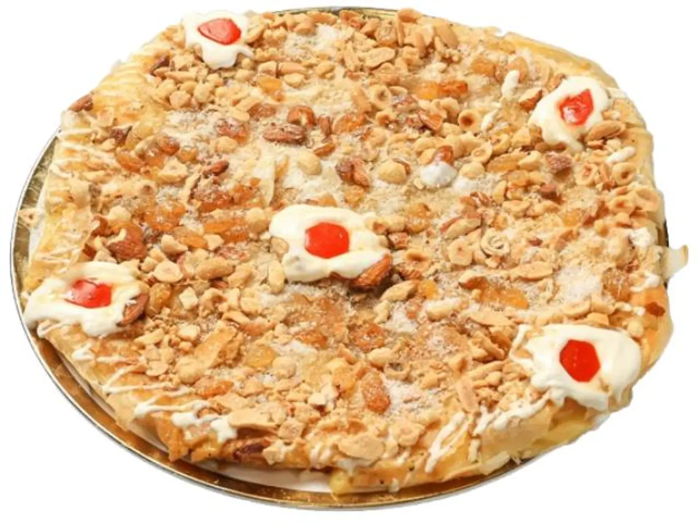 فطير قشطة وعسل ومكسرات