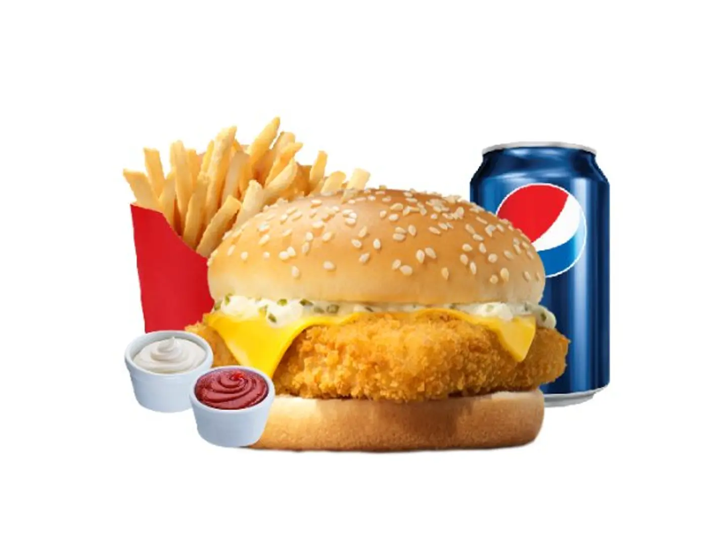 Fish Burger Meal