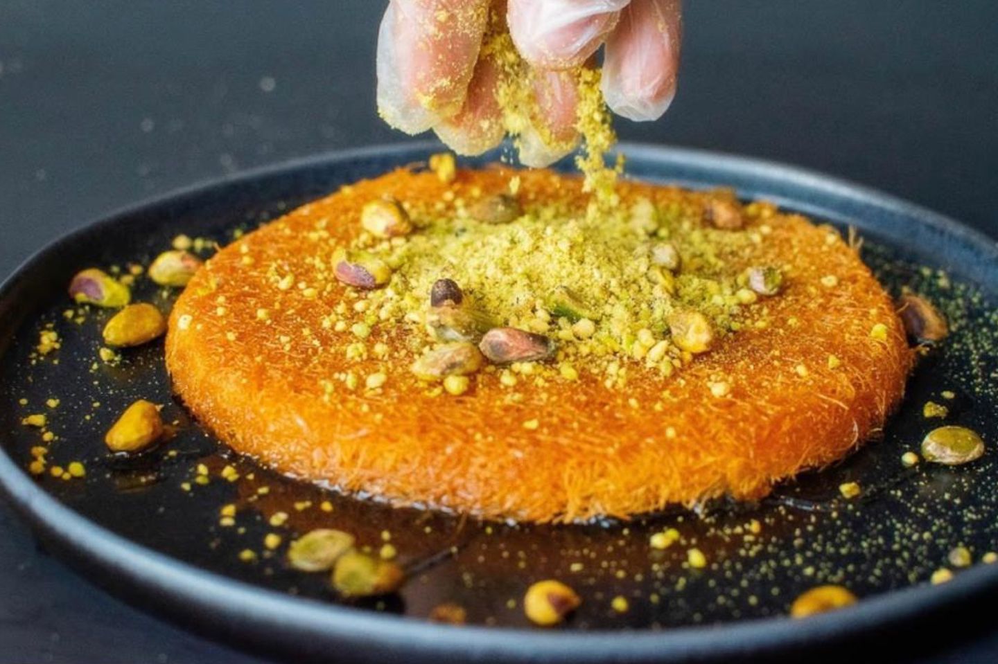 كنافة بين نارين بالجبنة