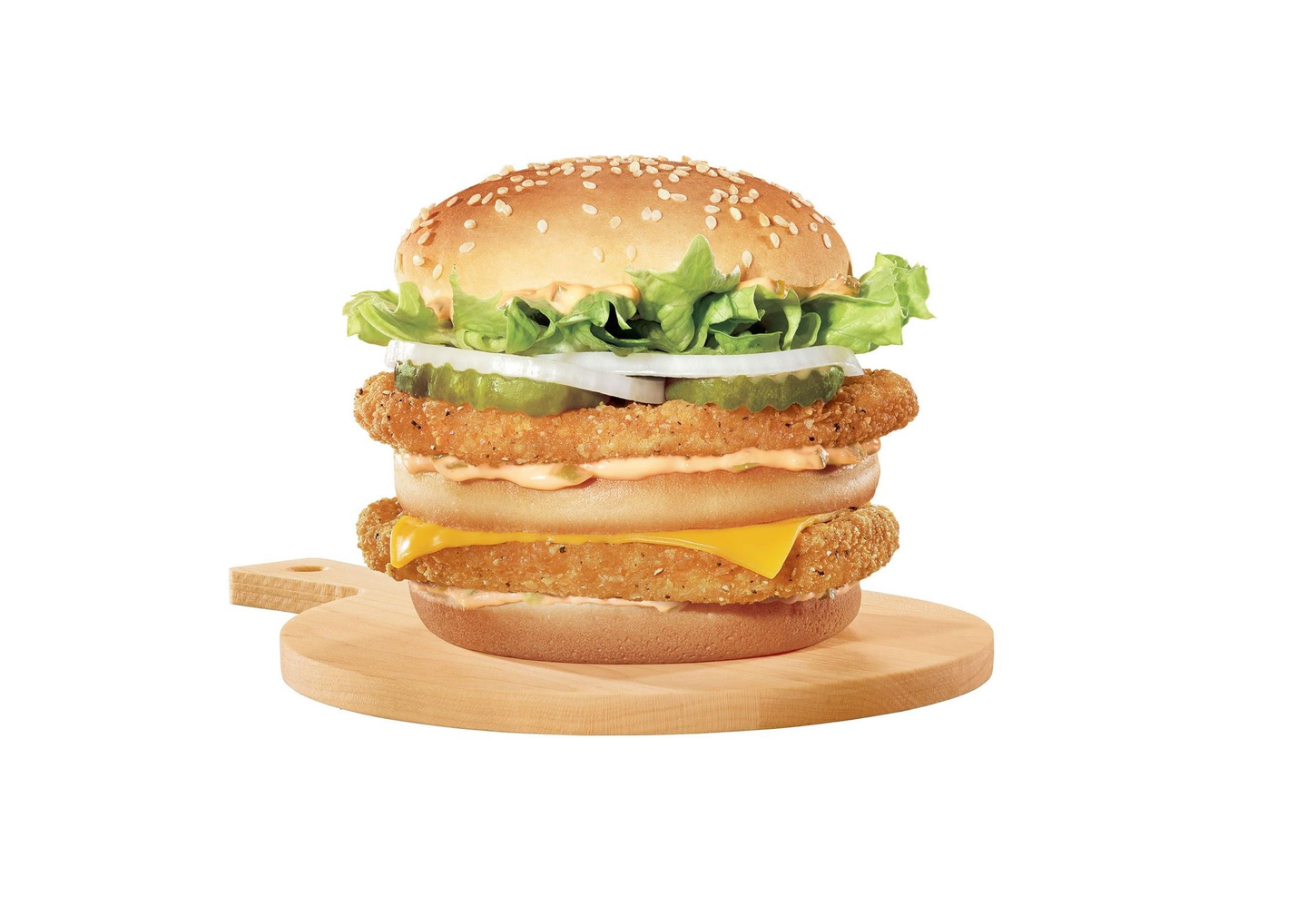 Double Chicken Burger
