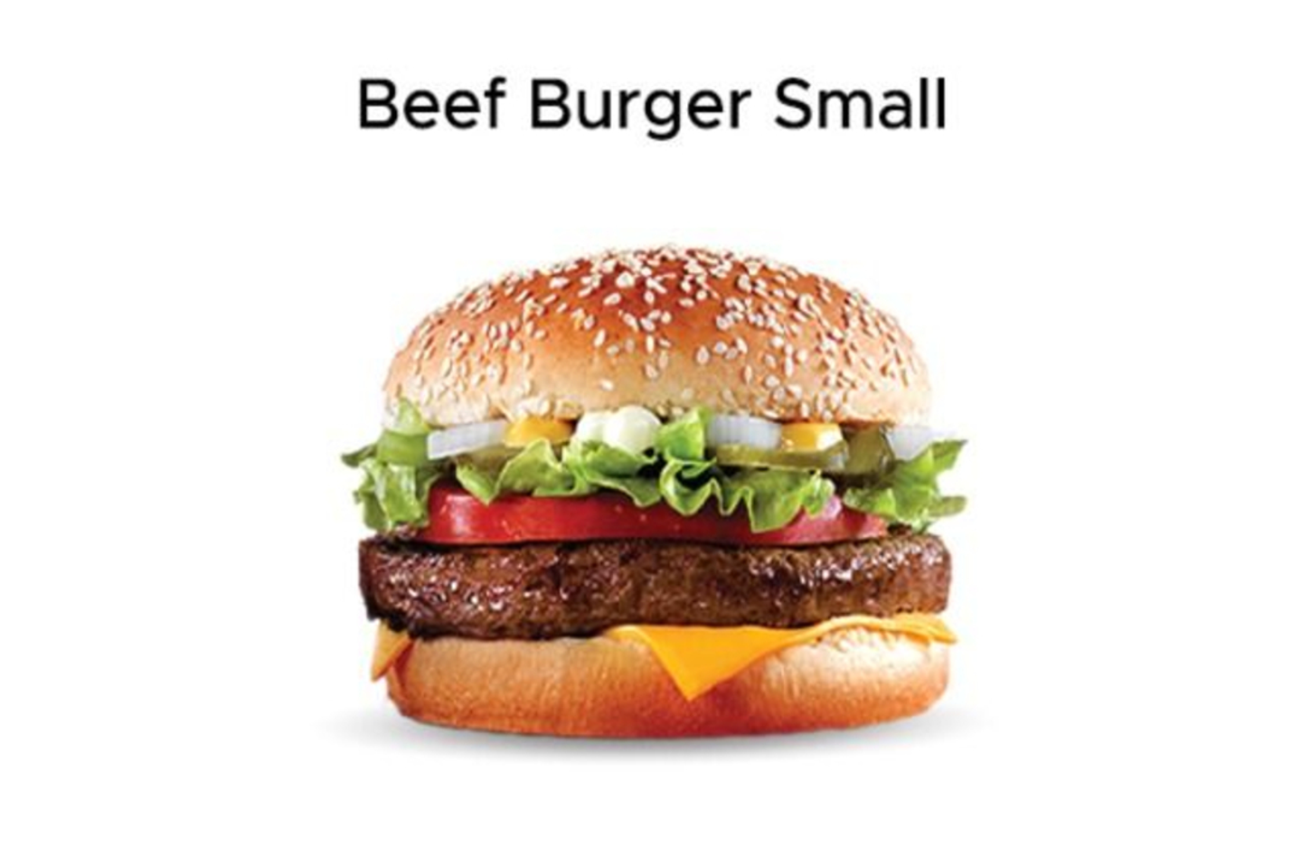 Beef Burger Small