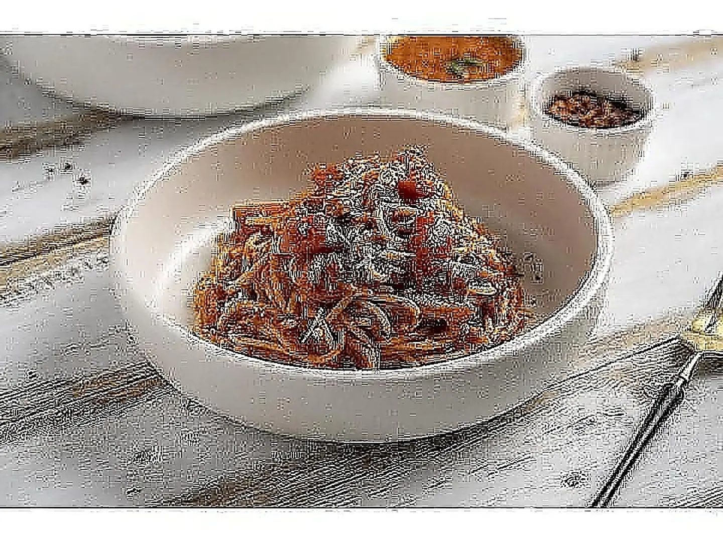 اسباغيتي طماطم