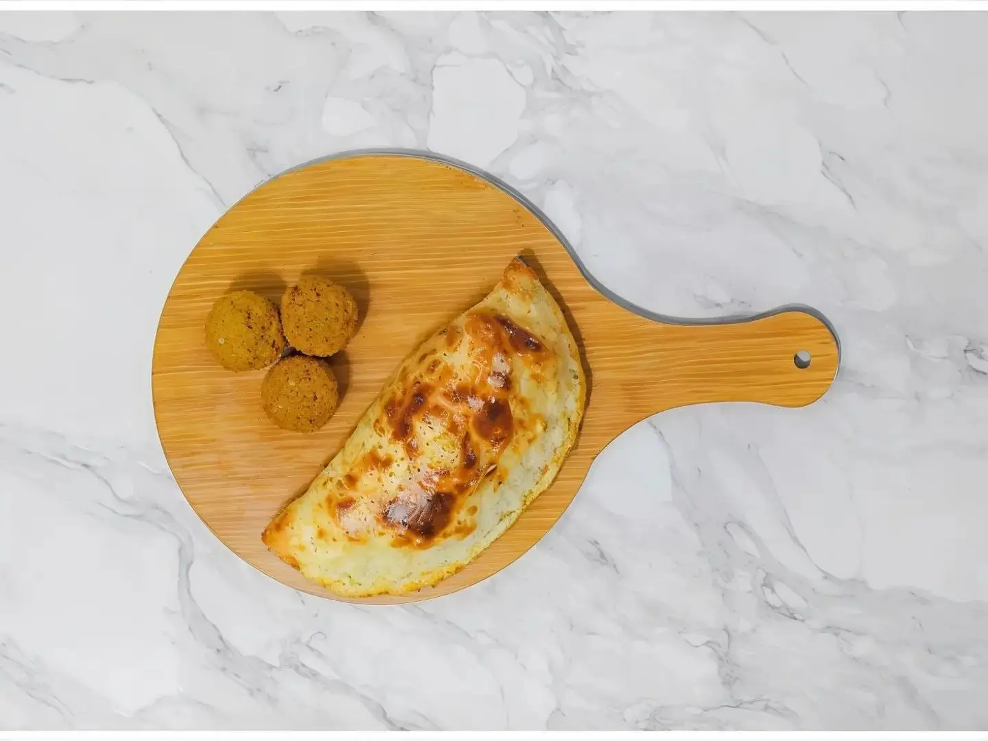 Falafel With Egg Pastry