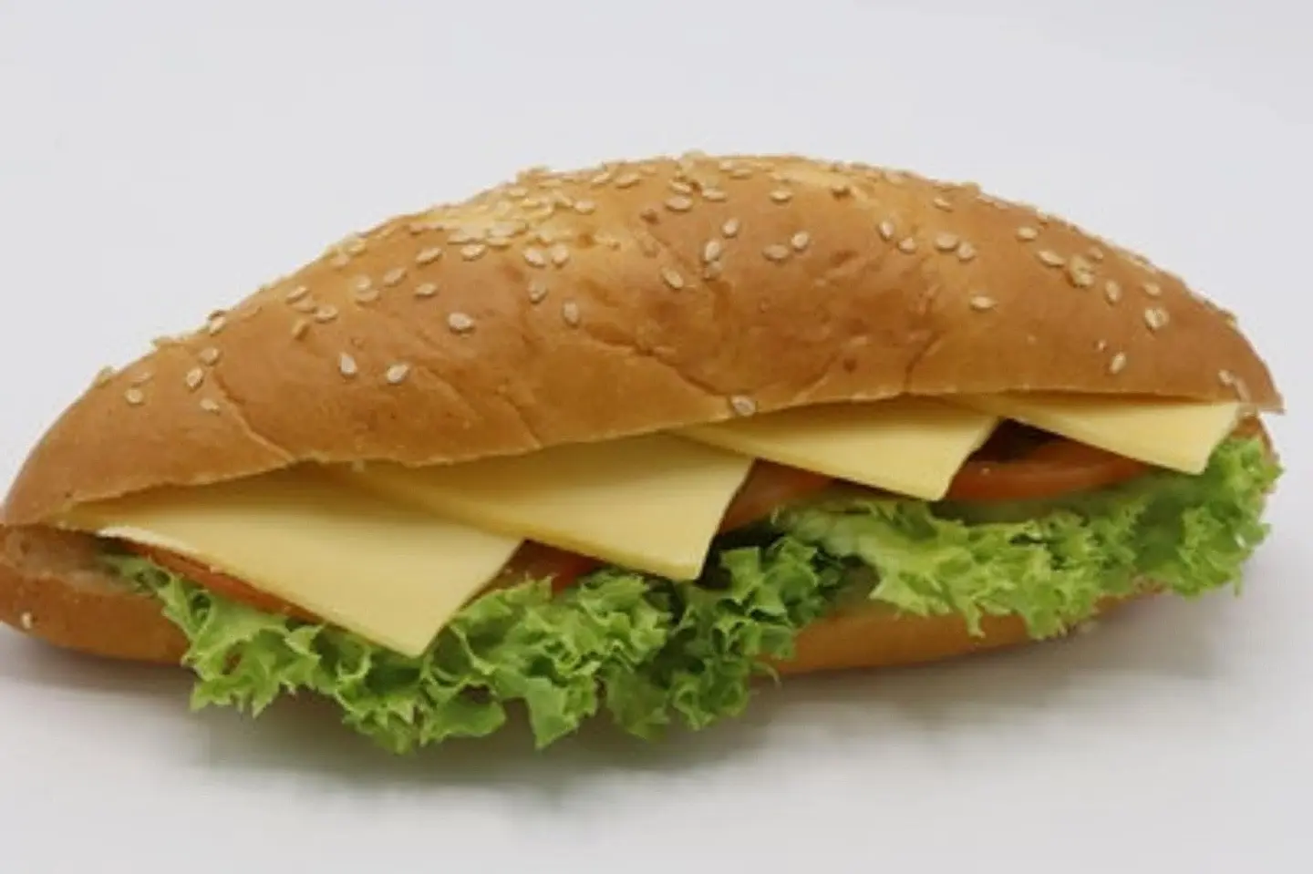 Love Brioche Cheddar Cheese Sandwich With Vegetables