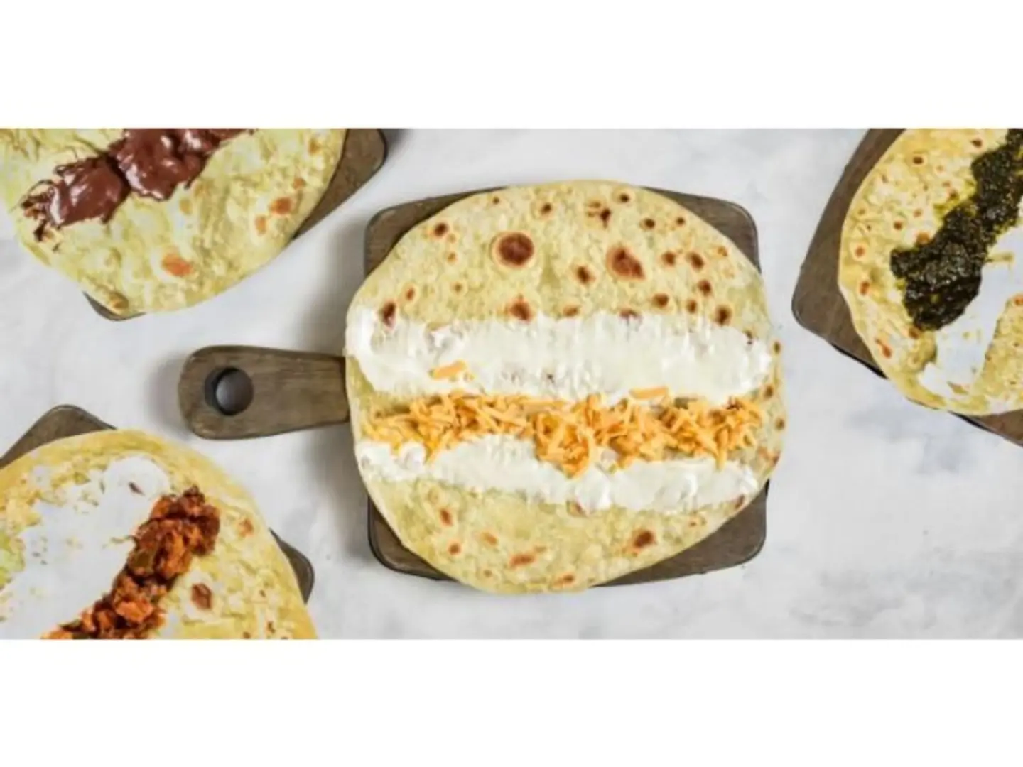 Mixed Cheese Chapati Sandwich