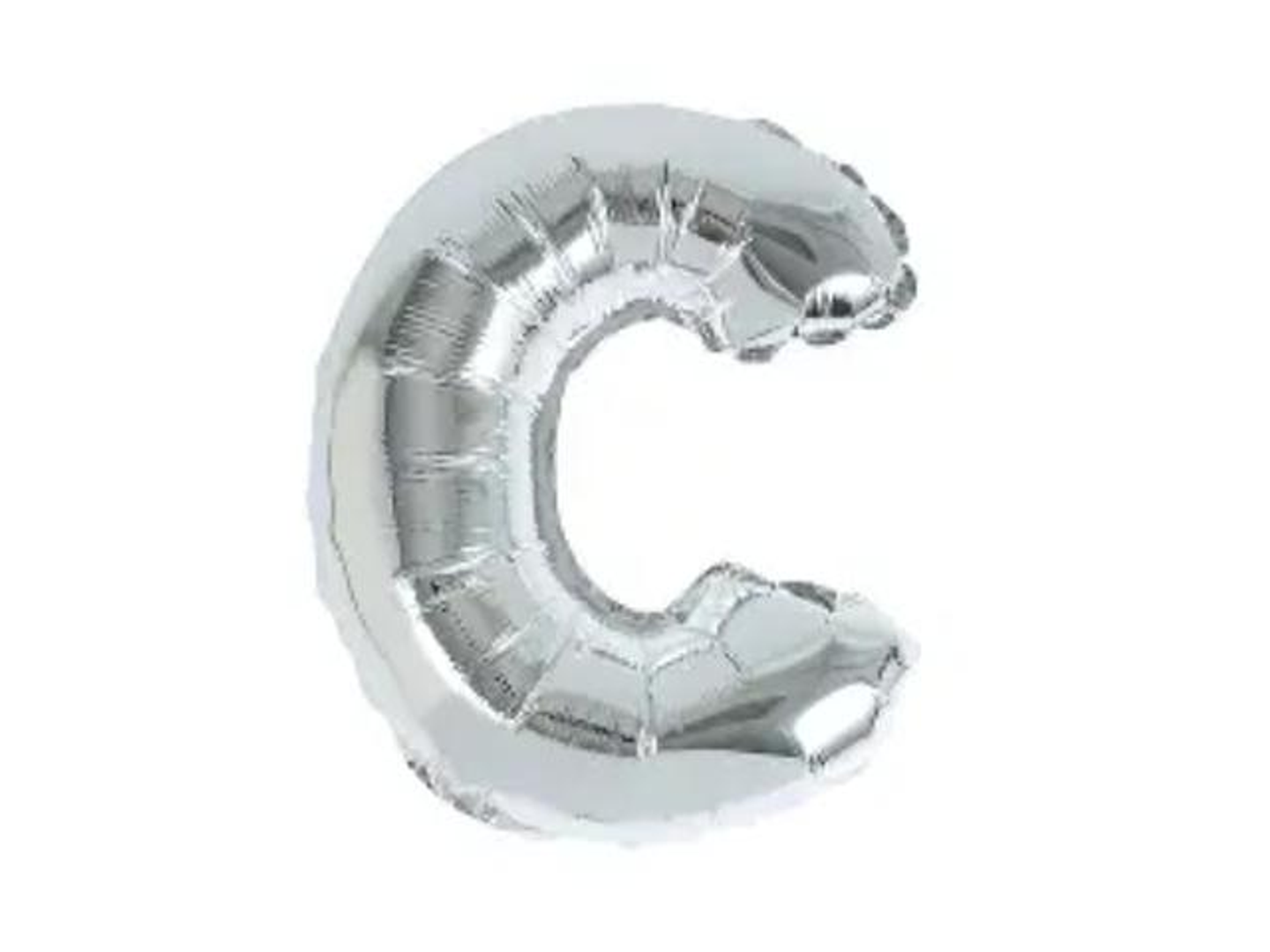 Silver Letter Balloons C