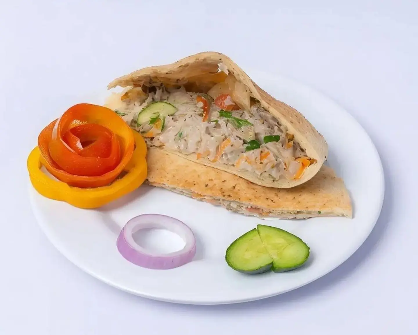 ساندوتش مكس مع باذنجان