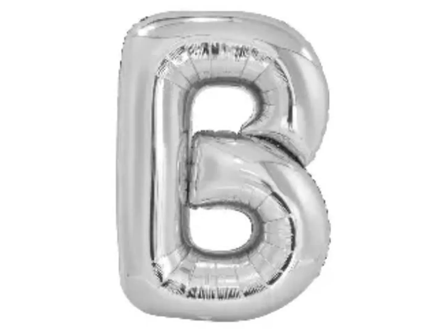 Silver Letter Balloons B