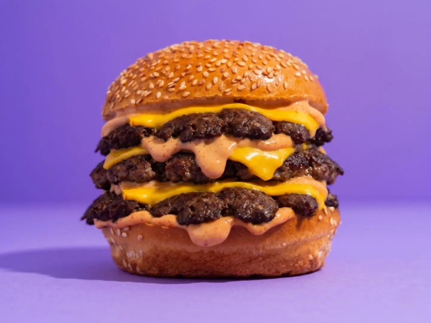 Classic Burger - Triple Classic Burger