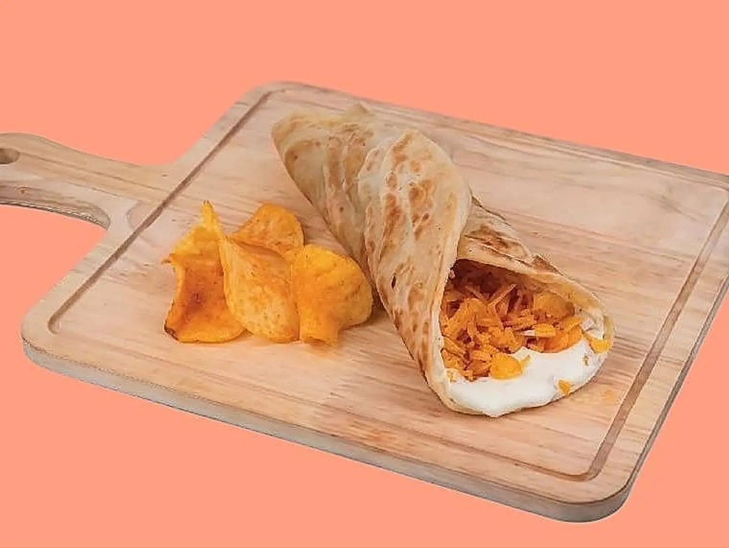 Cheese Lays Potato Chips Chapati