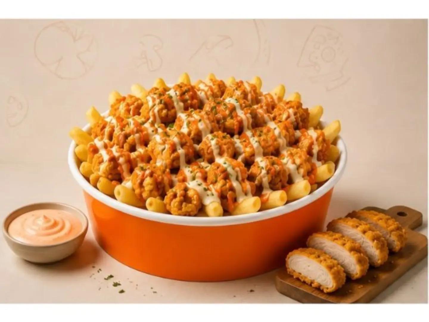 Chicken Crispy Fries