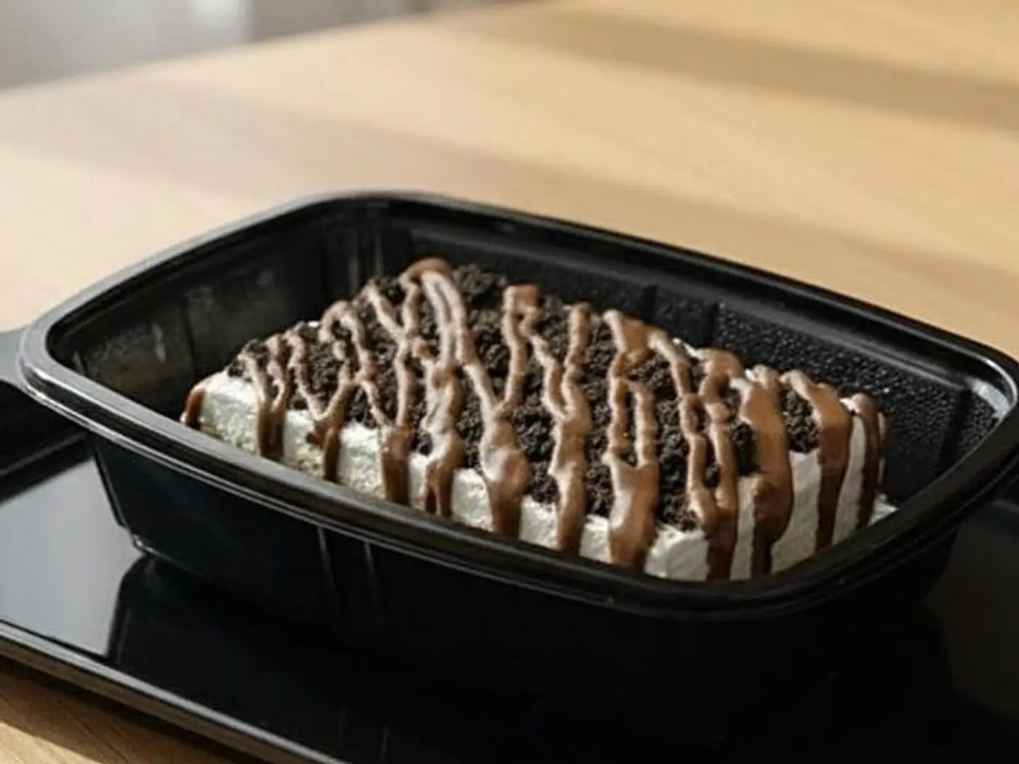 قشطوطة رز بلبن أوريو مع نوتيلا