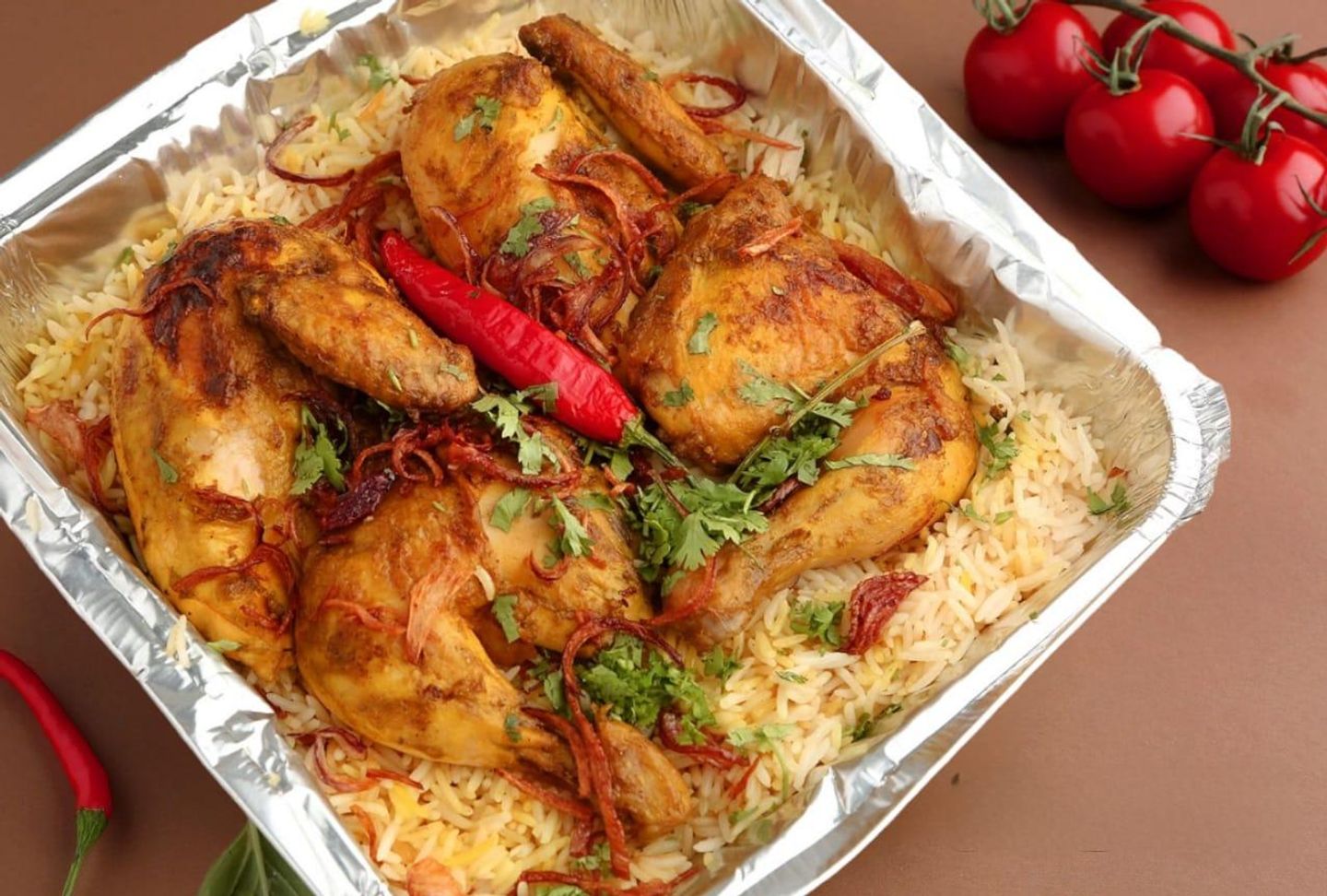 المندي الحساوي حبة دجاج