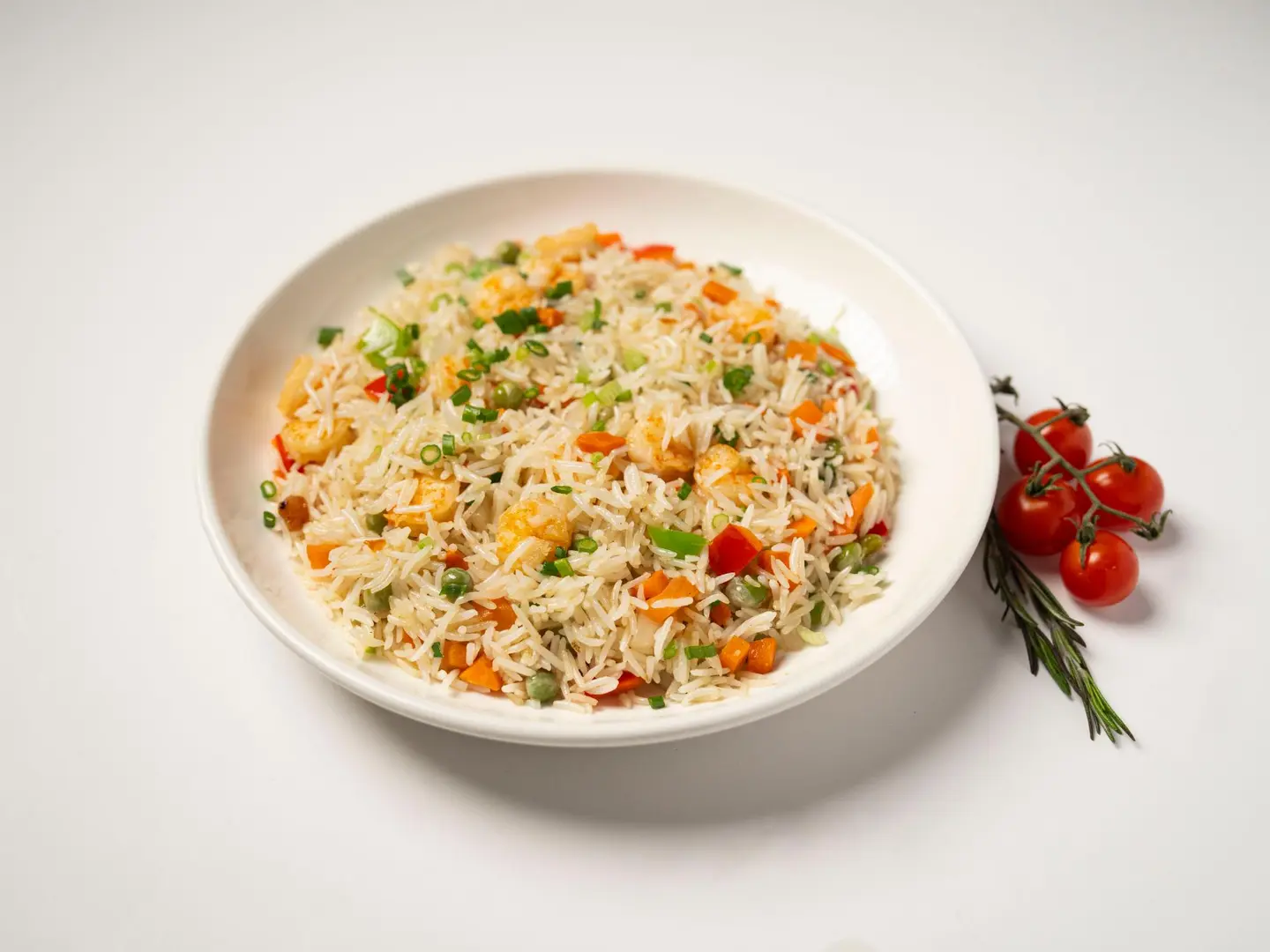 Chinese Rice With Shrimp