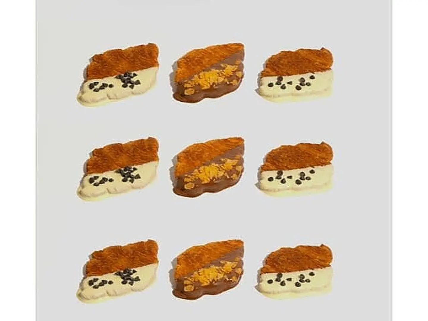 Flat Chocolate Croissant