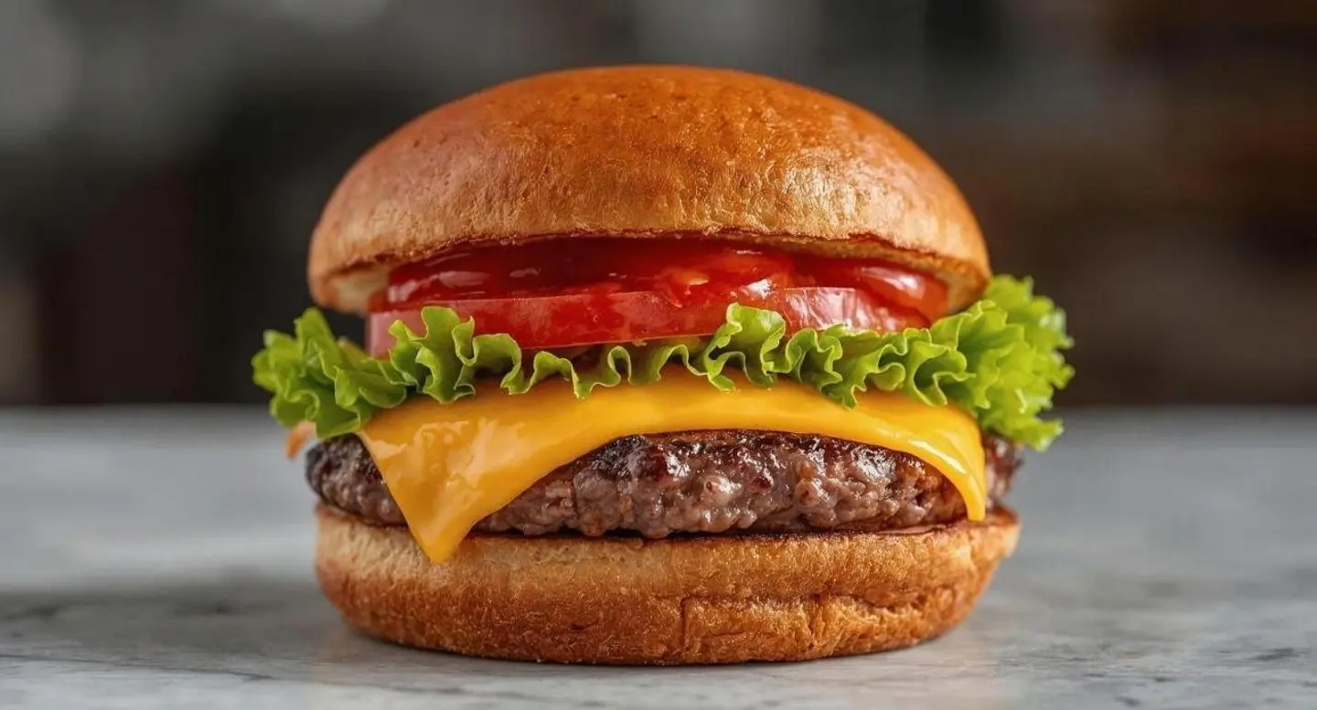 وجبة برجر لحم كلاسيك