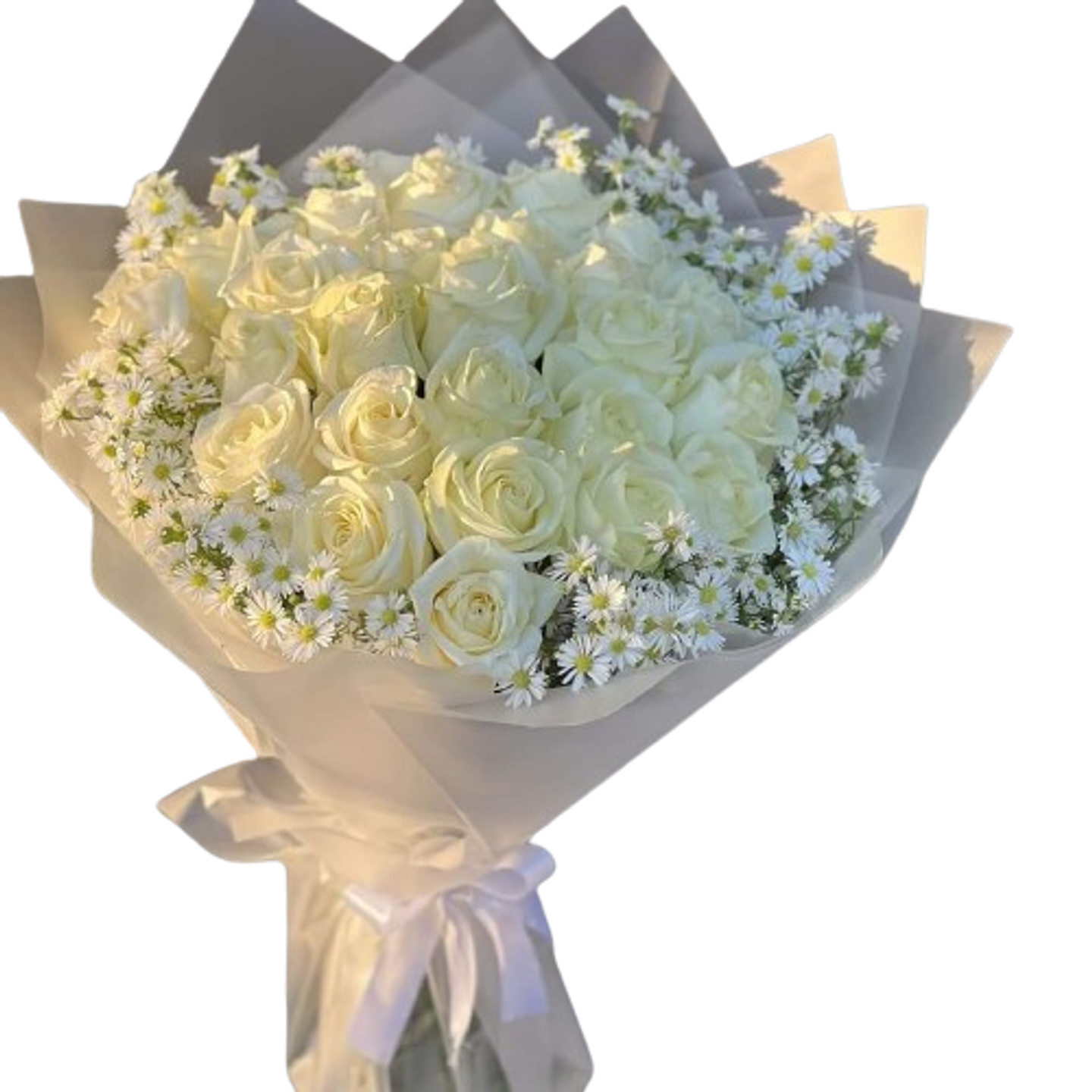 White Hand Bouquet 1