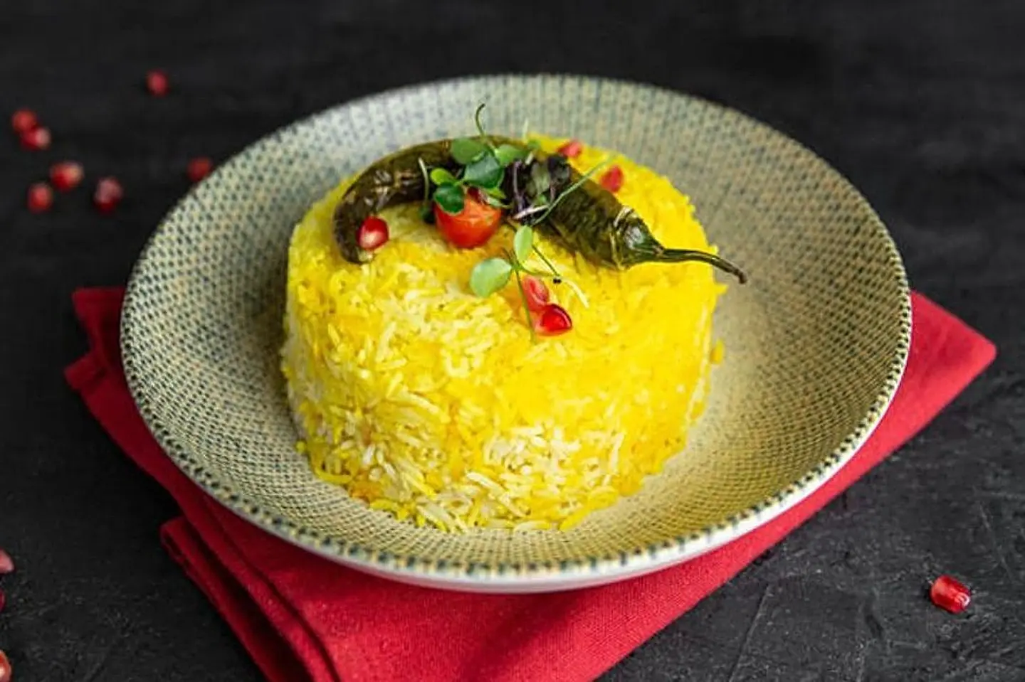 أرز بالزعفران