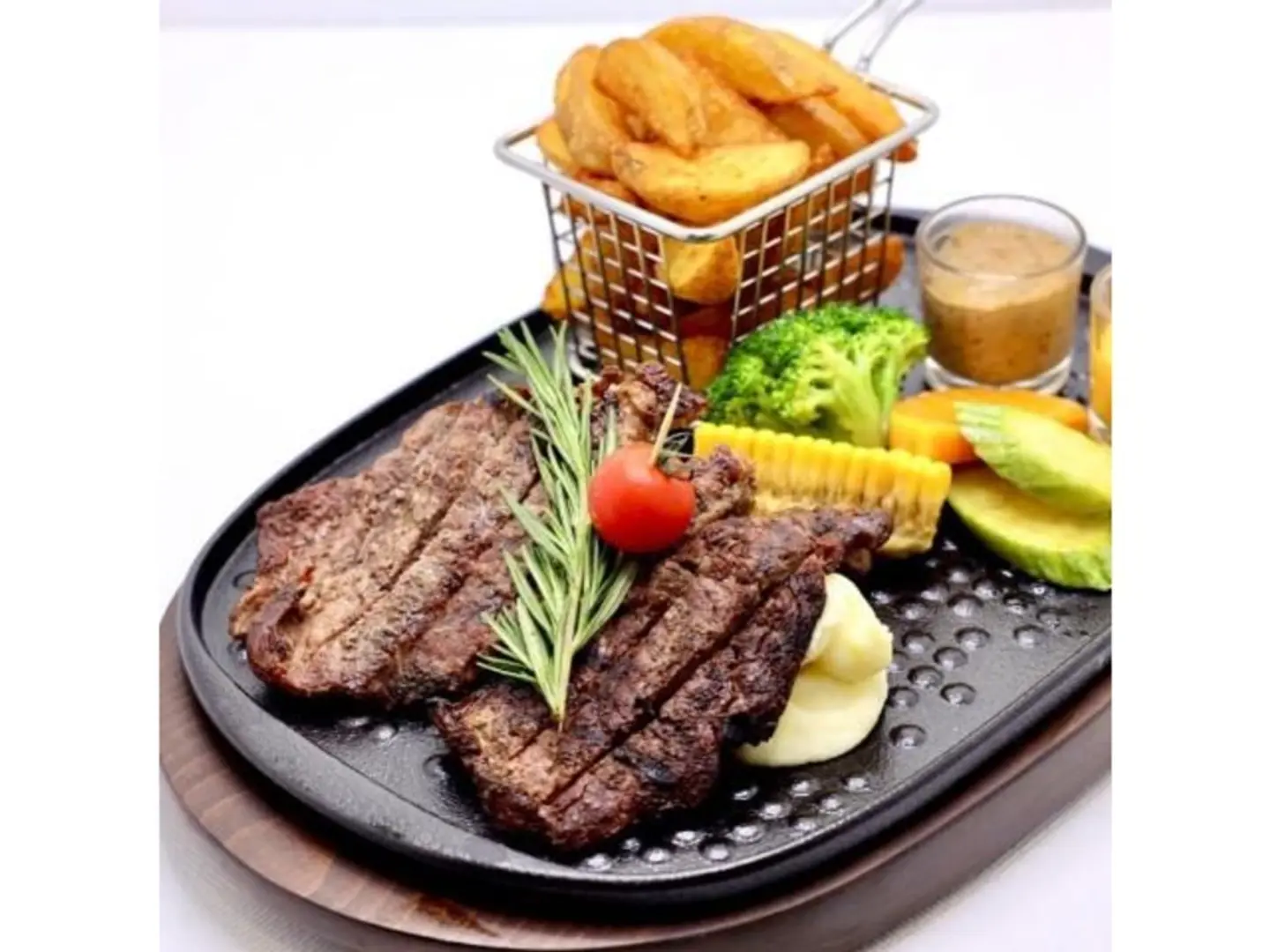 ريب أي استيك مشوي