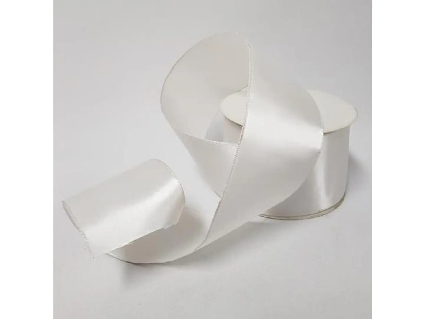 White Satin Ribbon