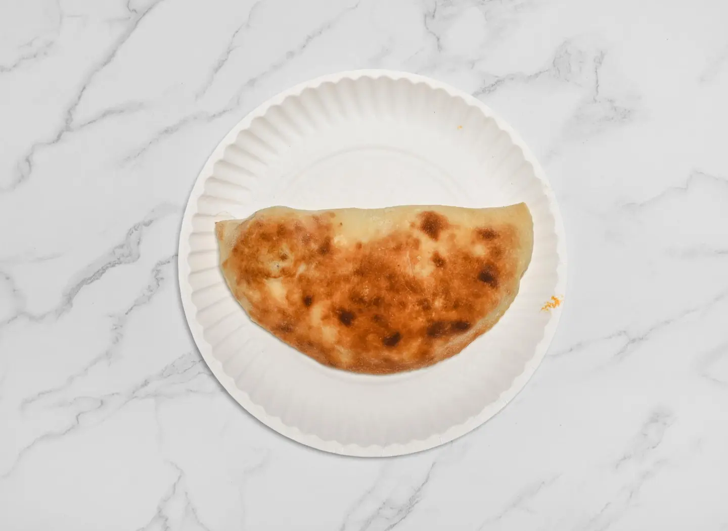 Labneh Pie With Falafel