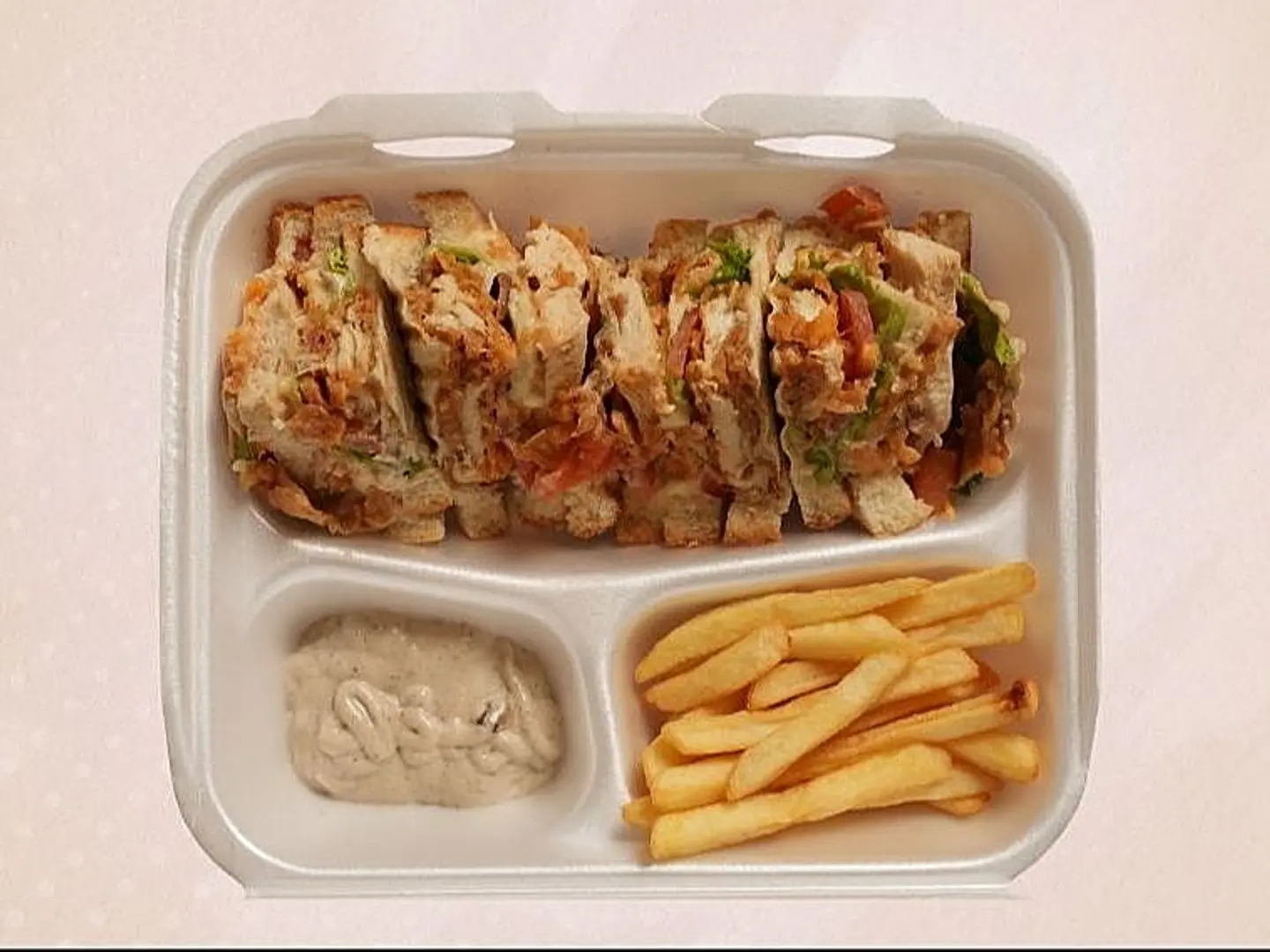 Chicken Truffle Club Sandwich