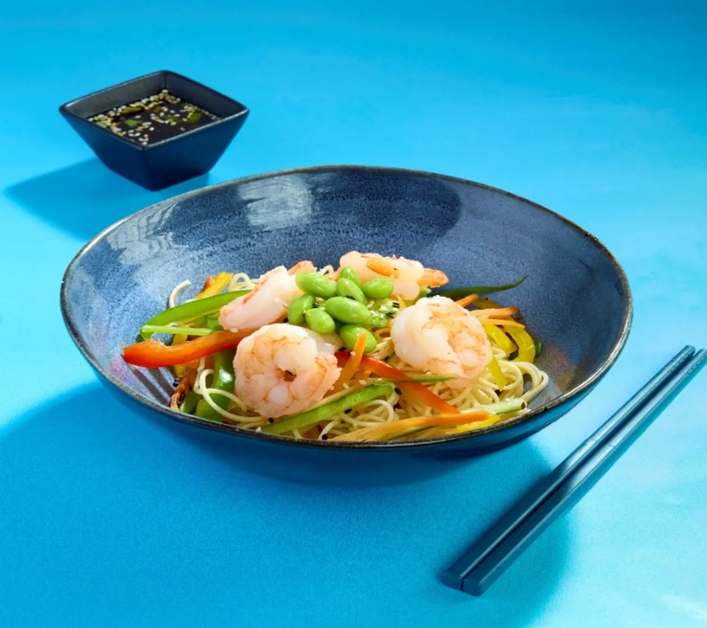 Shrimpy Noodle Salad (No Gluten)