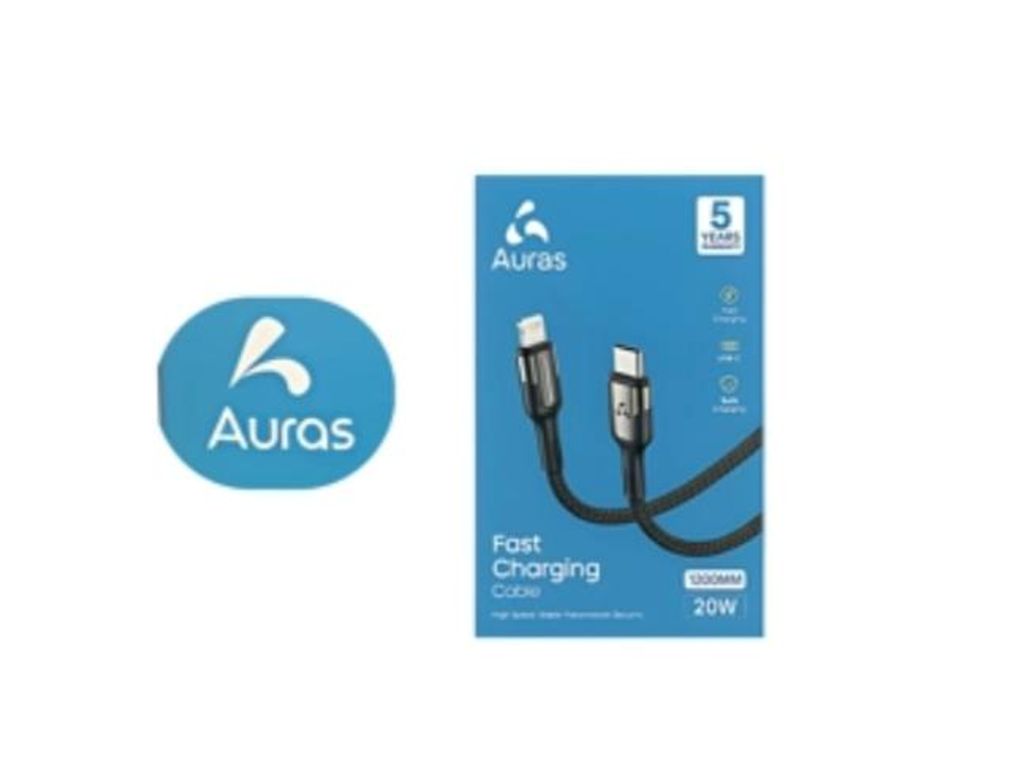 كيبل اوراس قماش يو إس بي تايب سي 1.2م