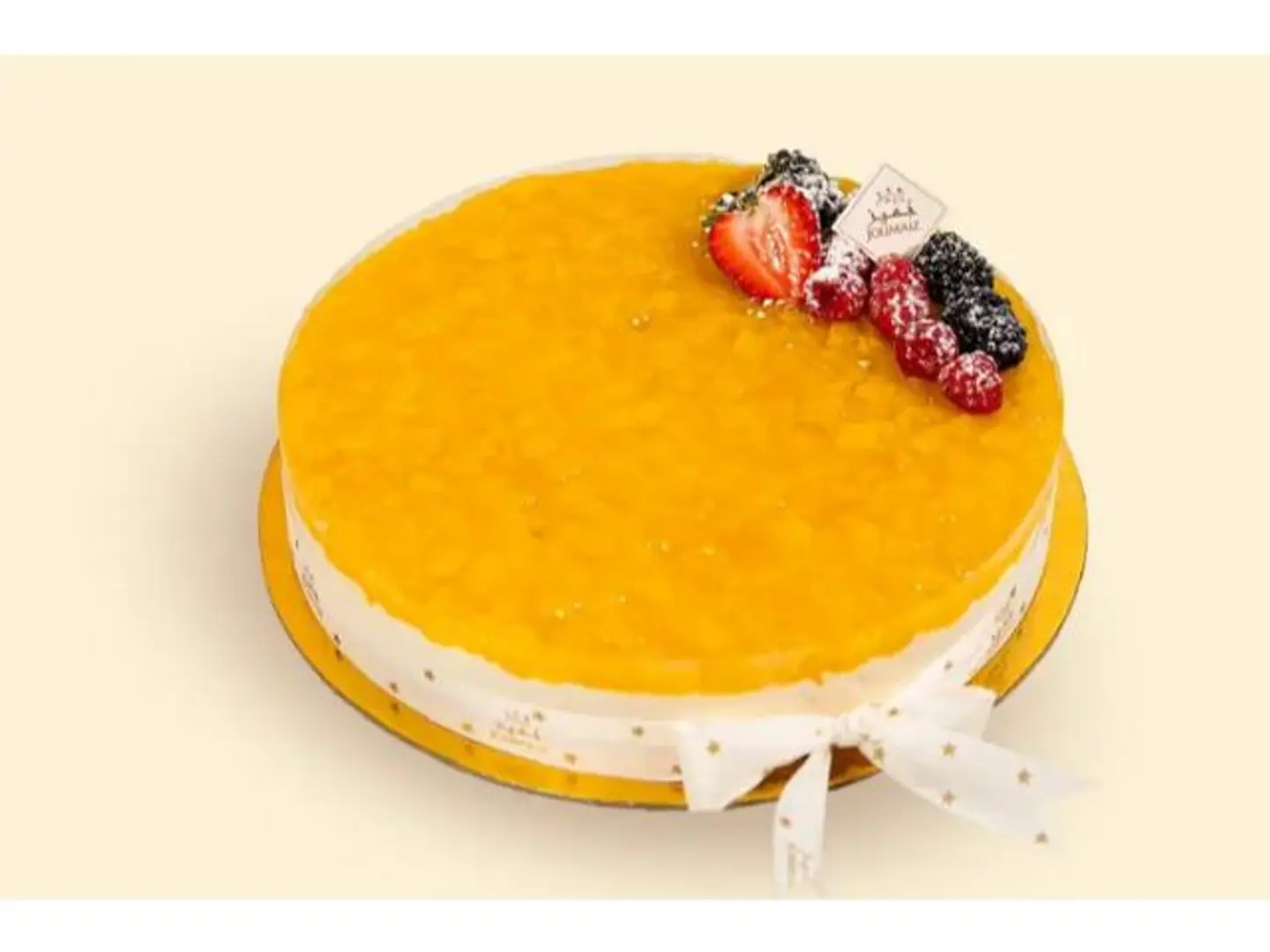 Mango Cheesecake Mold - Template For 12 To 10 People