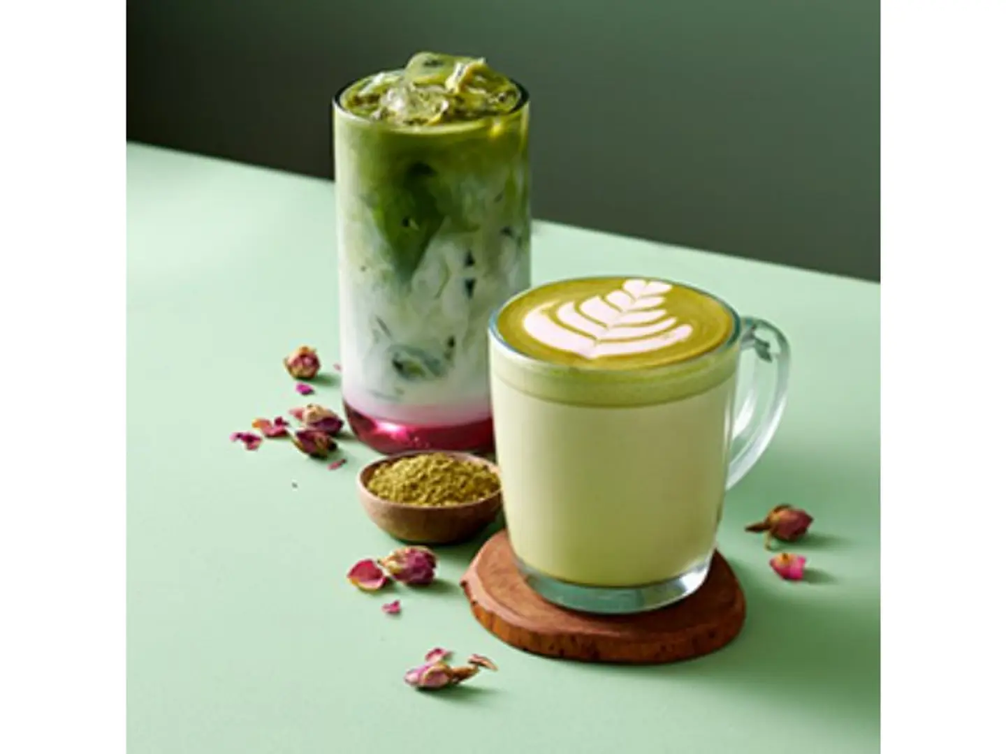 Rose Matcha Latte - Small