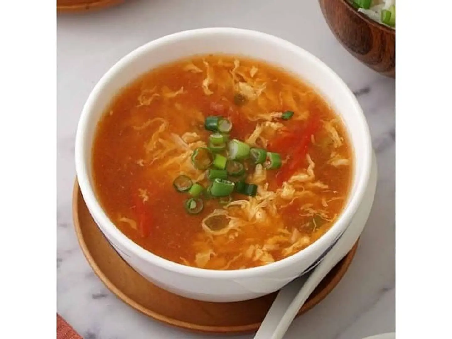 شوربة طماطم وبيض