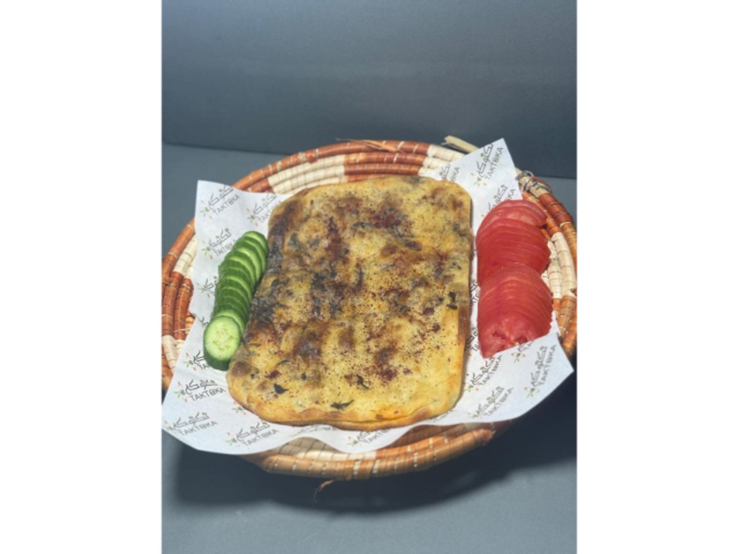 مطبق سبانخ بزيت الزيتون